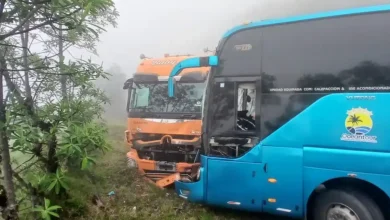 Accidente en la vía Pallatanga deja varios heridos que fueron atendidos inmediatamente