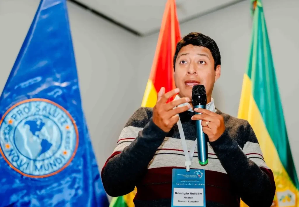 Alcalde de Alausí viajará a Suiza a un encuentro mundial de ciudades saludables