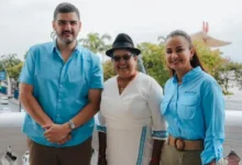 Aquiles Álvarez y Marcela Aguiñaga reunidos en Guayaquil en medio de tensiones