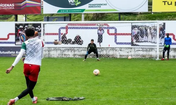 Experiencia de Jostin Urbano, arquero riobambeño en formativas de Mushuc Runa.