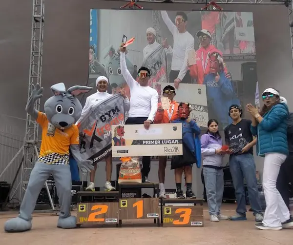 Maratón de Boston 2026: Atleta riobambeño se prepara.