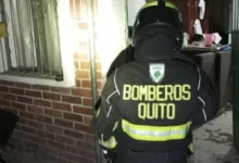 Explosión en el sur de Quito deja 4 heridos y daños graves