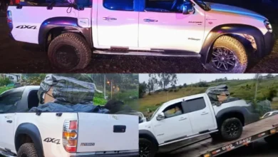 Camioneta robada en Guaranda recuperada tras persecución.