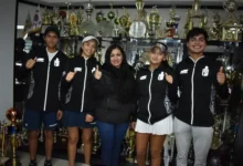 Campeonato nacional de Tenis: chimboracenses compiten.