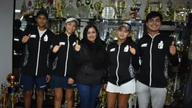 Campeonato nacional de Tenis: chimboracenses compiten.