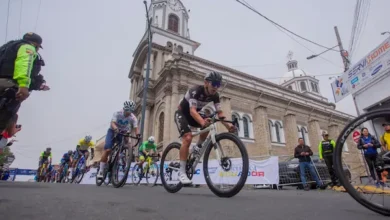 Ciclismo en Riobamba con la Vuelta al Porvenir del Ecuador.