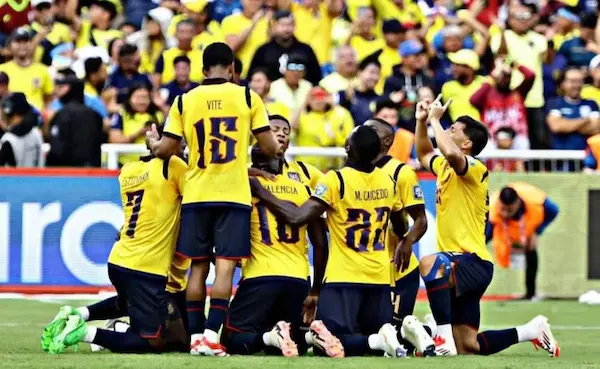 Ecuador conforma el bombo 2.