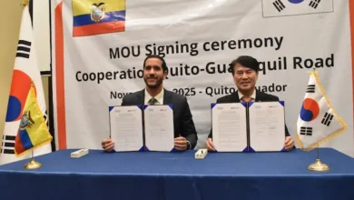 Ecuador y Corea del Sur impulsan nueva vía entre Quito y Guayaquil