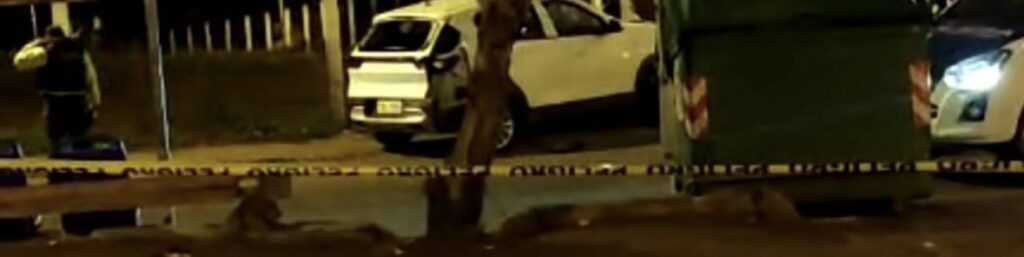 El Asalto violento norte de Ambato.