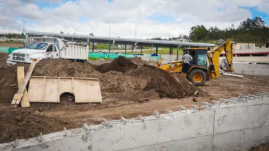 Mejoras del mercado Santa Clara en Ambato con 75% de avance.