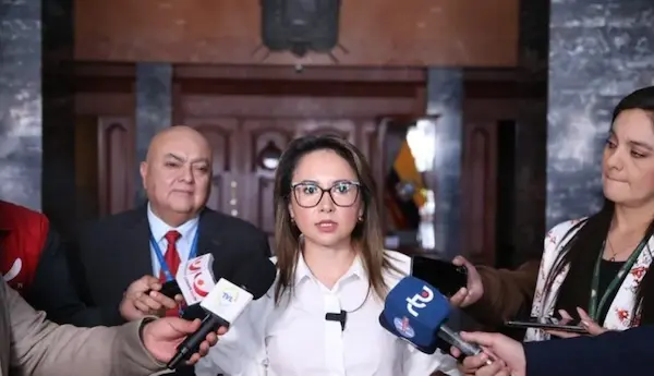 Nataly Morillo, ministra de Gobierno, promete abrir el diálogo
