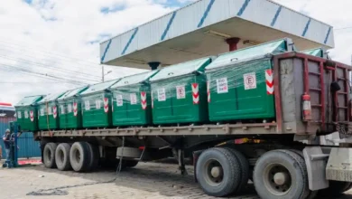 Nuevos contenedores de basura para mejorar el sistema de recolección en Riobamba