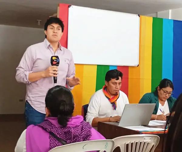 Representante de los estudiantes de la carrera de Derecho de la UNACH.