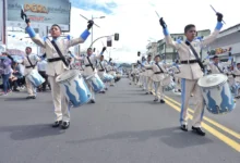 Hoy desfile del 12 de Noviembre en Ambato recorrido y orden.