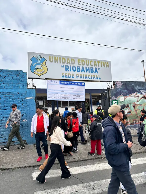 Voto de la EU Riobamba y Vicente Anda Aguirre