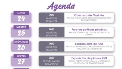 Agenda de la Semana Conmemorativa del 25N en Chimborazo