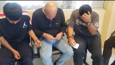 Policía de Riobamba detuvo a 5 hombres por robo a local