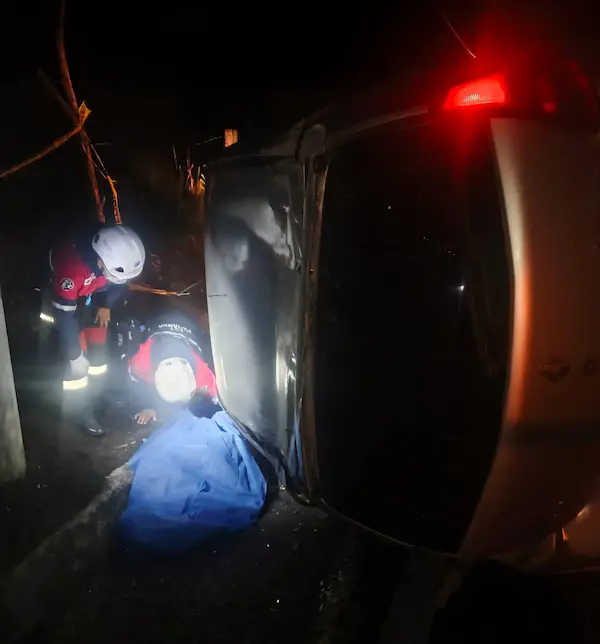 1 muerto en accidente de tránsito en vía Riobamba - Ambato