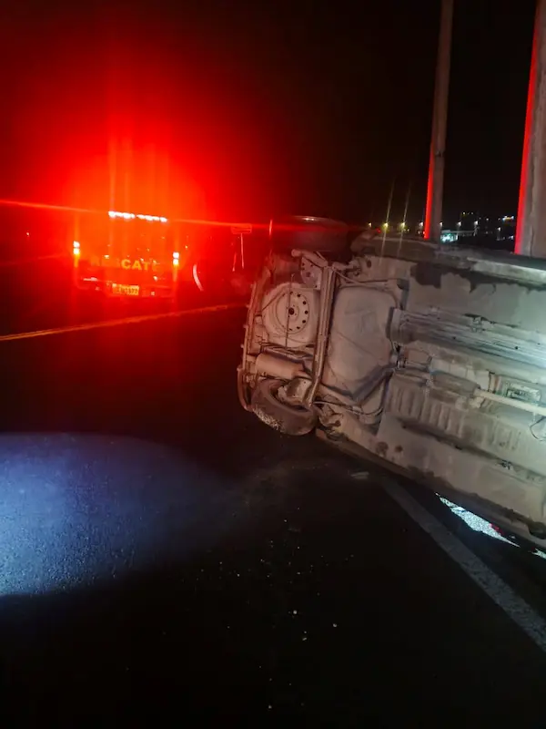 La devastadora escena parecía de una película de Hollywood