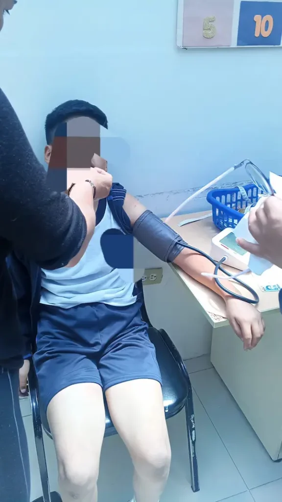 El niño fue atendido en un Subcentro de Salud