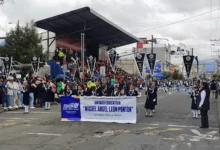 Fiestas de Riobamba: 25 unidades educativas en el Desfile Cívico Escolar