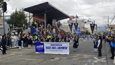 Fiestas de Riobamba: 25 unidades educativas en el Desfile Cívico Escolar