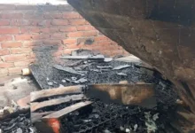 Bomberos de Riobamba apagaron un incendio estructural