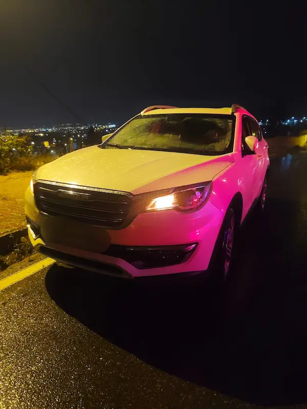 Vehículo que pretendieron sustraerse los malhechores