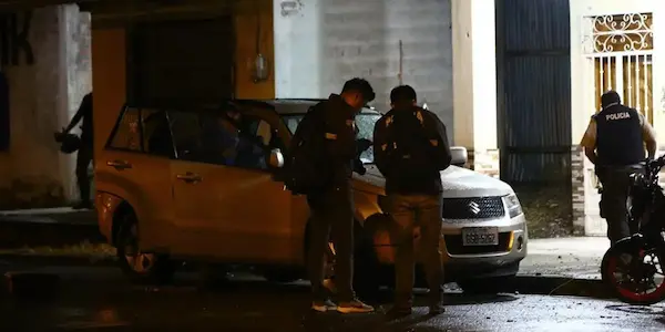 Expertos de Criminalística y la Dinased tomaron procedimiento