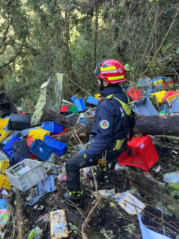 oda la carga se destruyó