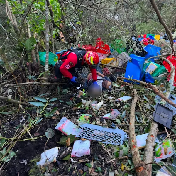Los Héroes de Rojo de Pallatanga constataron el deceso de 2 personas