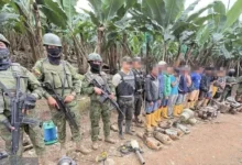 13 detenidos por minería ilegal tras operativo en La Maná.