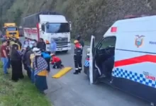 Accidente de tránsito deja un herido tras volcamiento