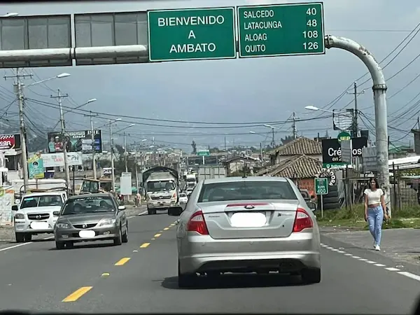 Chimborazo exige ampliación de la vía Riobamba–Ambato