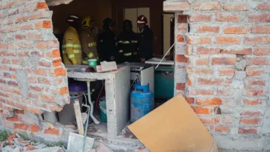 Fuga de gas ocasiona explosión en casa de Riobamba