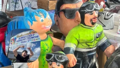 Feria de Años Viejos y pirotecnia se inauguró en Riobamba.