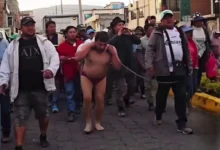 Justicia indígena para hombre por intento de robo en Salcedo.