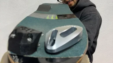 World Downhill Skateboarding: riobambeño está compitiendo.