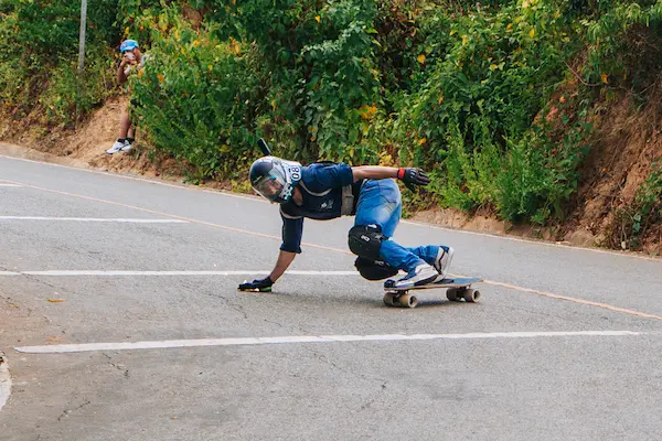 Entrenamiento de Downhill.