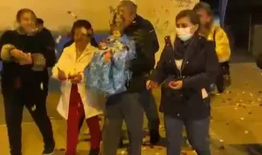 Preparativos de las vísperas del Niño Rey de Hogares de Villa María