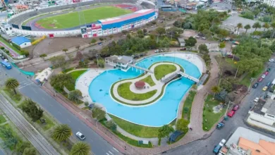 Nueva pileta del Parque Guayaquil se inaugura en Riobamba