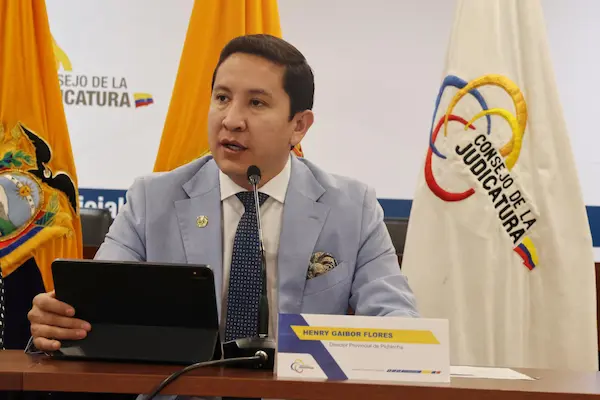 Henry Gaibor renuncia a la Judicatura de tras filtración de audios