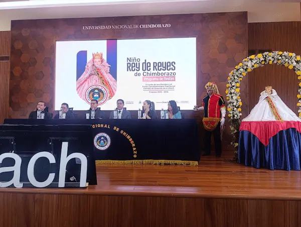 UNACH presentó cronograma de fiestas del Niño Rey de Reyes Chimborazo 