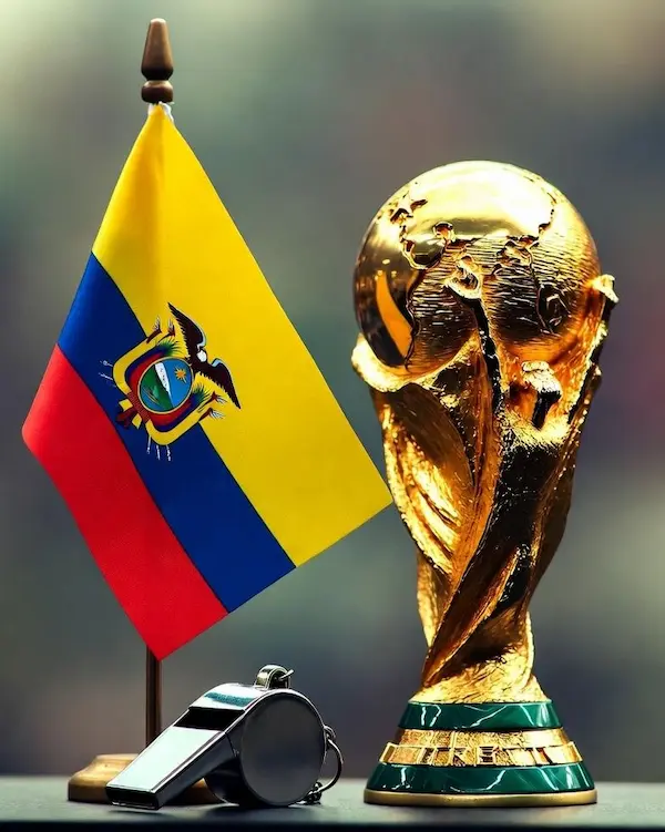 Mundial 2026: árbitros ecuatorianos no serán tomados en cuenta.