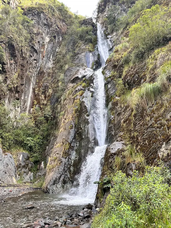 Cascadas en el ojo del fantasma