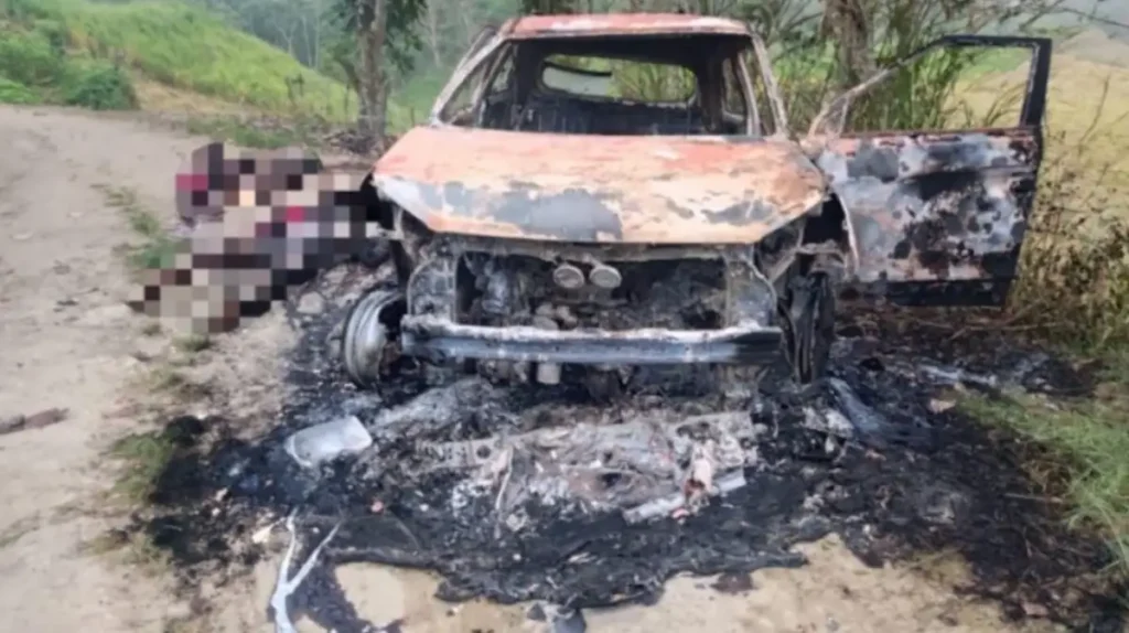 Encuentran 6 cuerpos incinerados y con señales de tortura