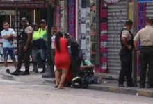 Mujer fue baleada mientras cargaba a su bebé en Guayaquil