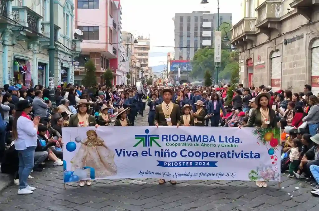 Niño de la cooperativa Riobamba: Vísperas y pase 2025