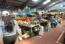 Mercado San Alfonso con bajas ventas en diciembre