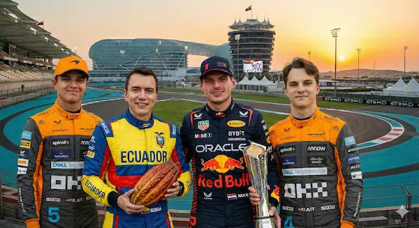 Daniel Noboa asistirá al Gran Prix de Abu Dabi durante su gira